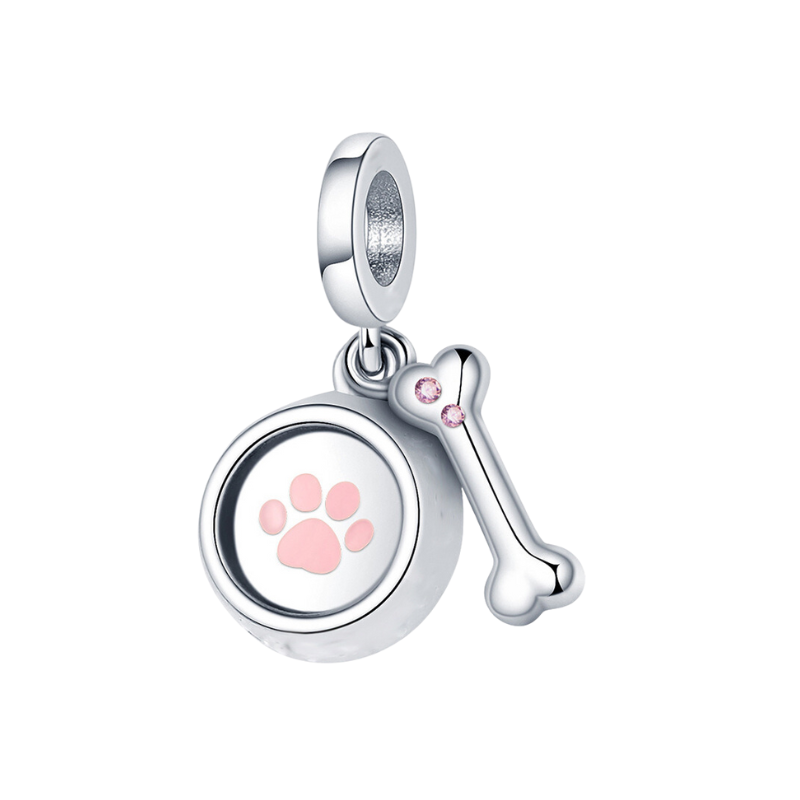 Pulseira com 2 contas + 1 conta grátis - Pack "Meu fiel amigo"